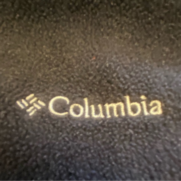 Columbia Full Zip Black Fleece Jacket Size Medium - Picture 6 of 10